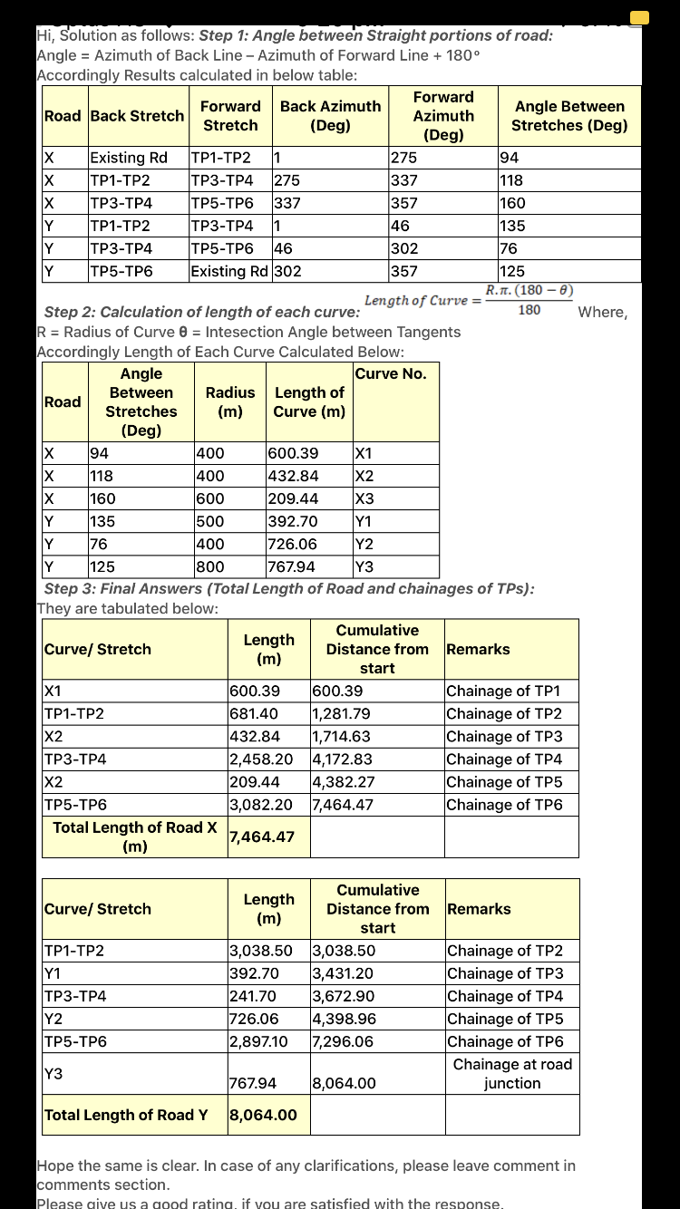 A sketch map with contour lines at 25m intervals is provided. The