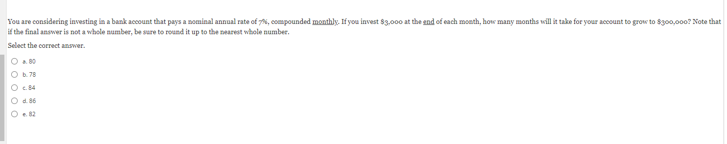 if the final answer is not a whole number, be sure