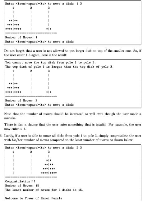 a aler disk. With 3 disks, the puzzle can be solved in7oves.