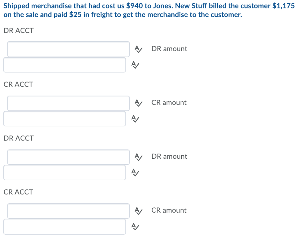 for use: Cash Purchases Purchase Returns Cost of Goods Sold Accounts Receivable