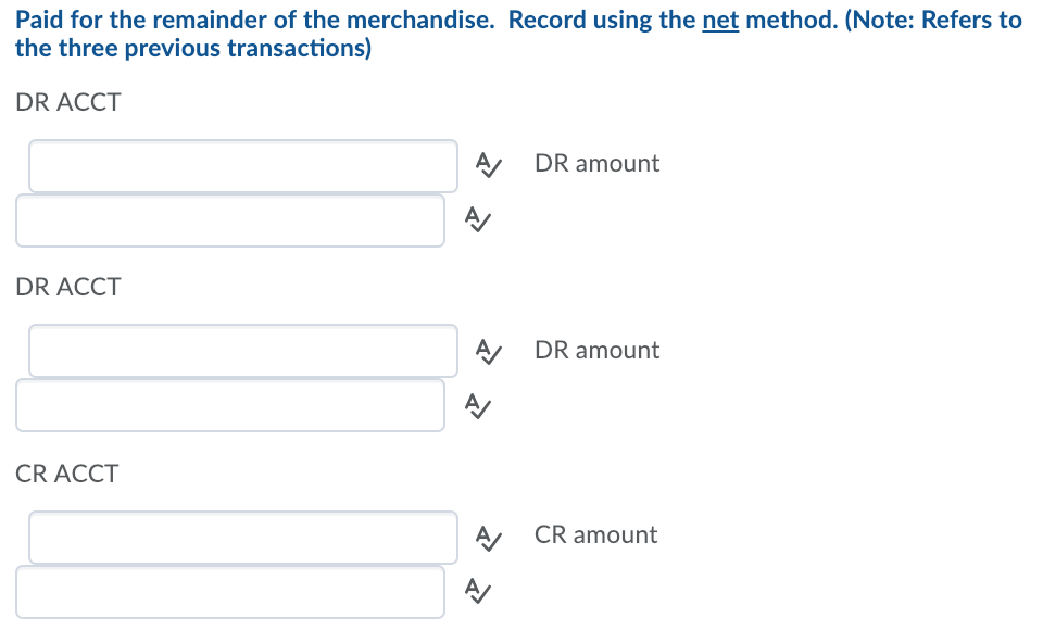 to Smith. Freight to get the merchandise to our customer was paid