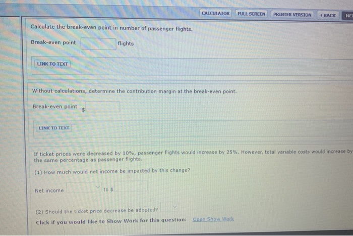 in some basic analysis of its operations. Both planes seat 10 passengers