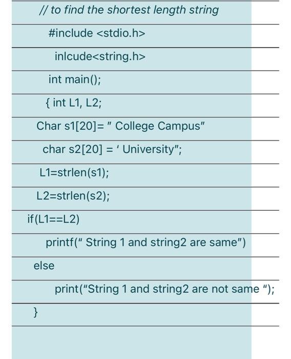 The code given below has some errors. Identify the errors and rewrite