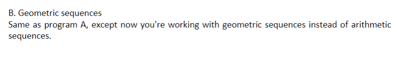 involves 5 numbers that are relevant in a (finite) arithmetic series Suppose