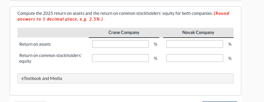 December 31, 2024. Prepare 2025 income statements and a vertical analysis for