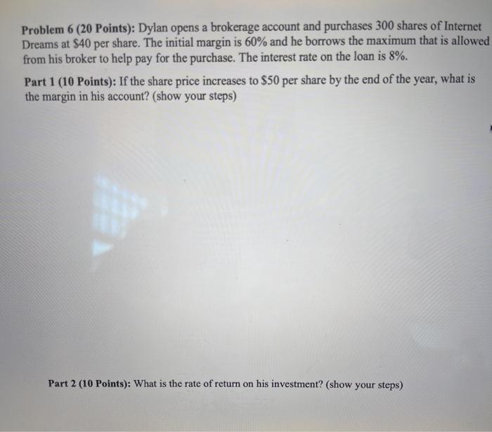  Plwase only do part 2. Part one is done Problem 6