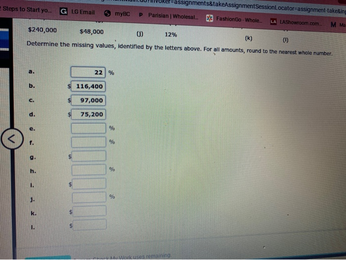 Company are presented in the following table of rates of return on