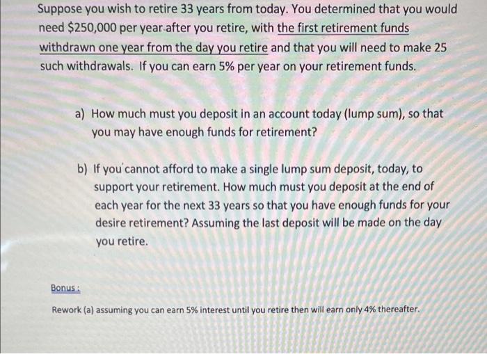 please show all work/formulas in excel! will upvote once all answered. thank