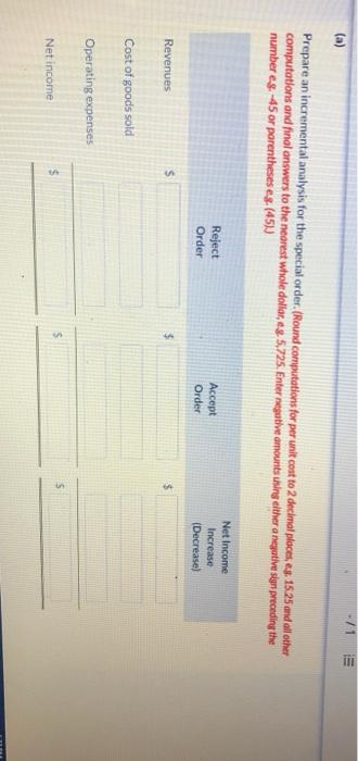 manufactures toasters. For the first 8 months of 2022. the company reported