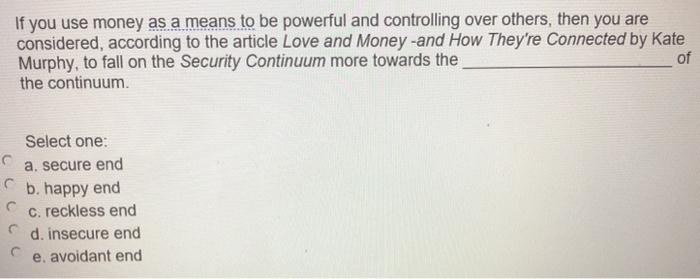 is to look at your relationship with money through the lens of