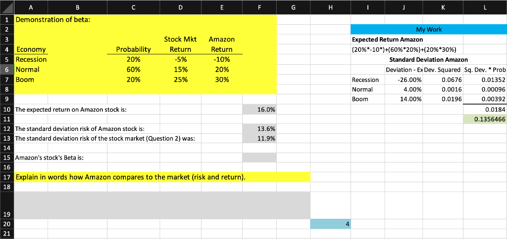 A B C D E F G H K My Work
