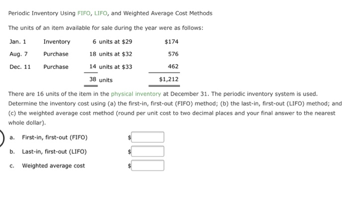 Question 1Part A Part B Part C Part D Periodic Inventory Using
