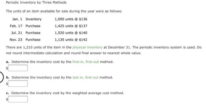 available for sale during the year were as follows: $174 Jan. 1