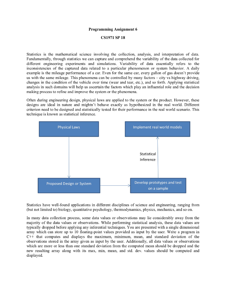 Write a program in C++ that computes and displays the maximum, minimum,