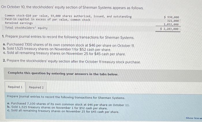  please help to solve trasaction c!! 1. Prepare journal entries to