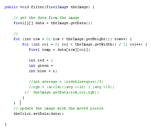 The standard grayscale algorithm sets the gray value to the sum of