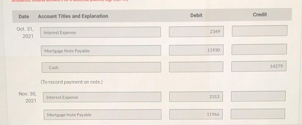 Equipment 910,000 Cash 127,000 Mortgage Note Payable 783,000 (To record purchase of