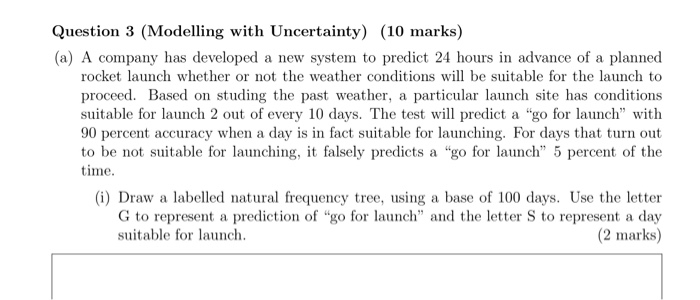 diagram (a) A company has developed a new system to predict 24