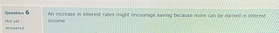 options. Not yet answered Question 3 Attractiveness of other investment opportunities is