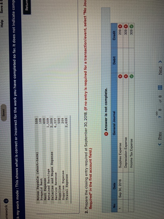 & Exit Submit ack my work mode: This shows what is correct