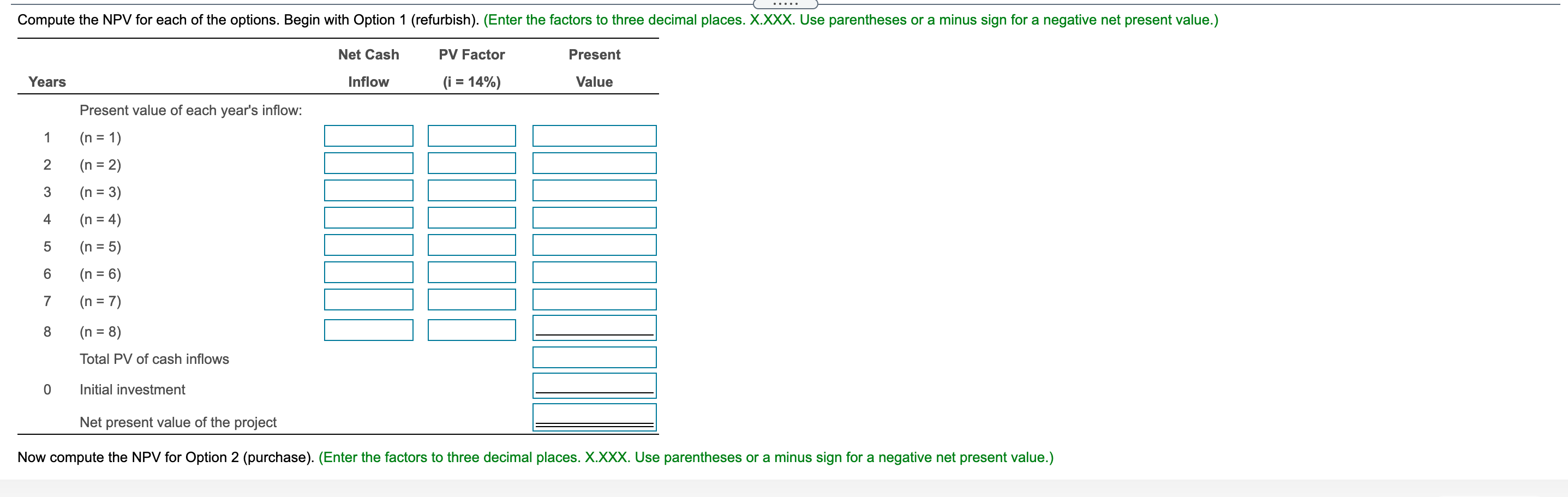the icon to view additional information.) Gaynor expects the following net cash