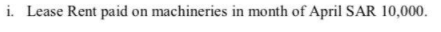 March and April (using information on "b" ) Q2 : Prepare cash