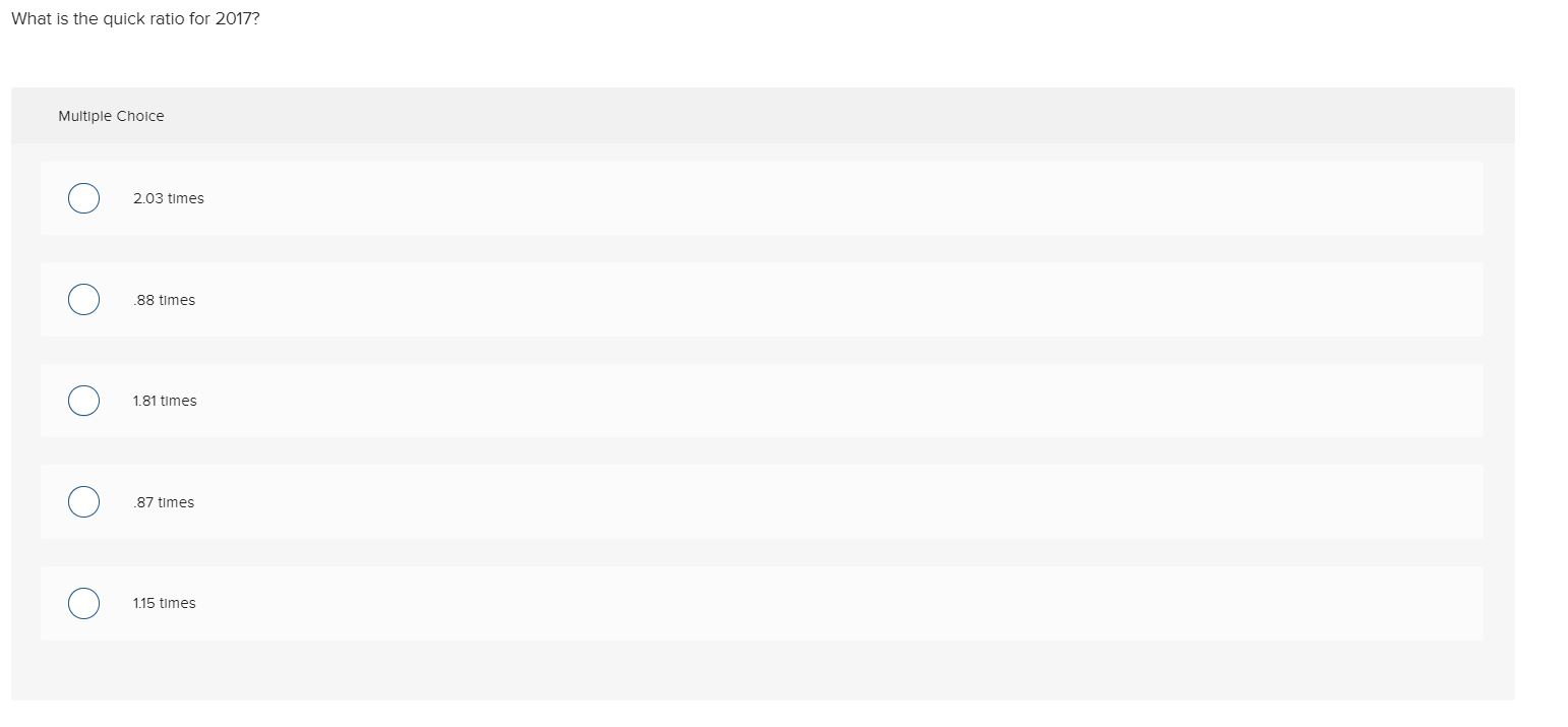 time Use the following information to answer this question. Windswept, Inc. 2017