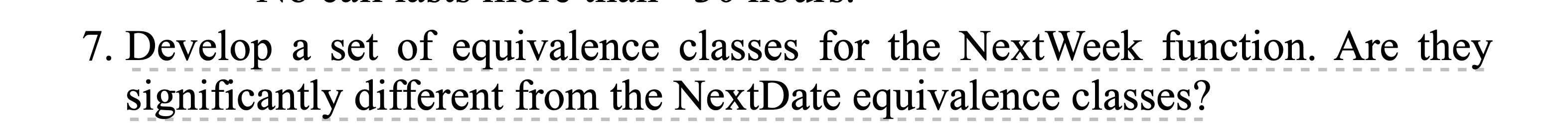 Software Testing fifth edition (A Craftsman's Approach approach) chapter 6 question answer