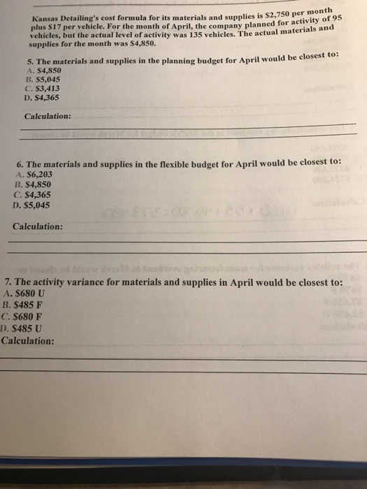  Use the information from question 5 to answer questions 5-8 Kansas