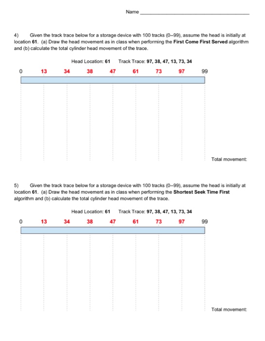 frame VMM and the page request sequence below (it's the top row),