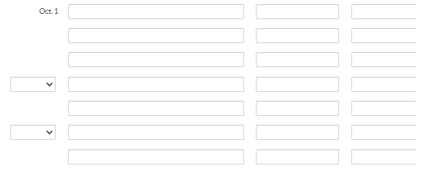 (Post entries in the order of journal entries presented in Current Attempt
