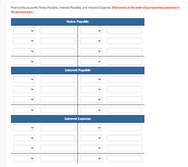 in Progress Prepare journal entries for the listed transactions and events. (Credit