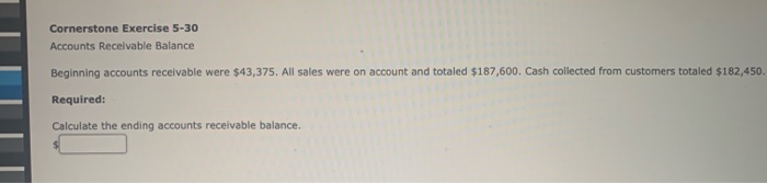 has the following balances for accounts receivable and allowance for doubtful accounts: