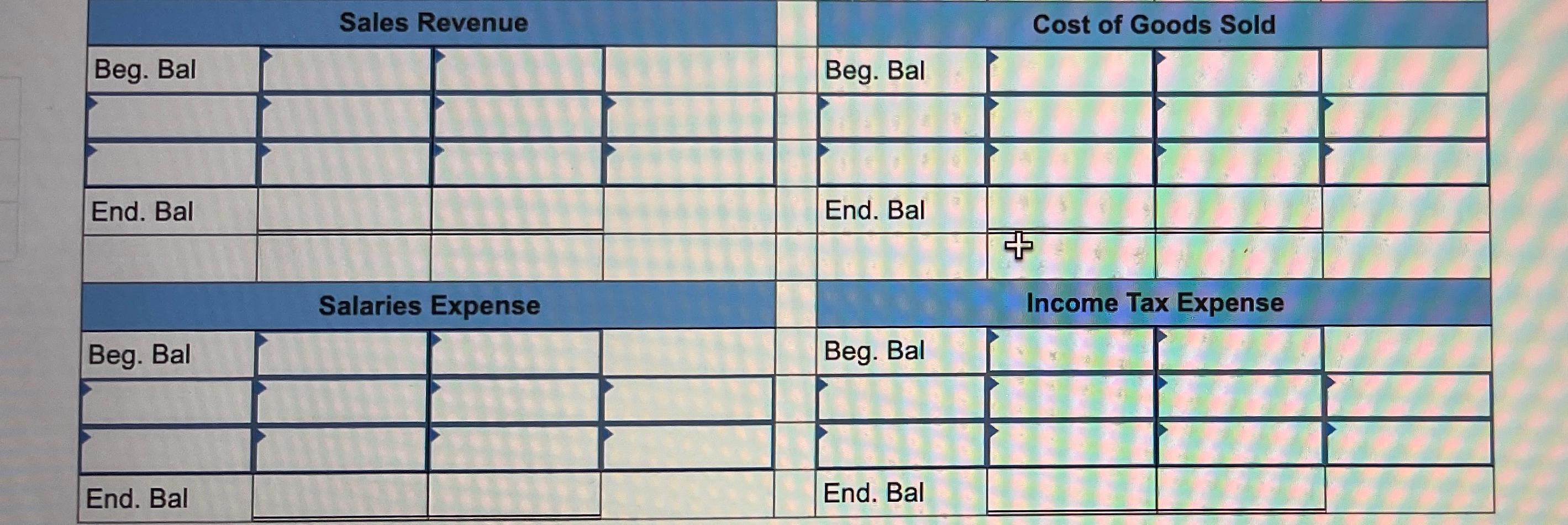 information from a balance sheet to the format needed by my homework.