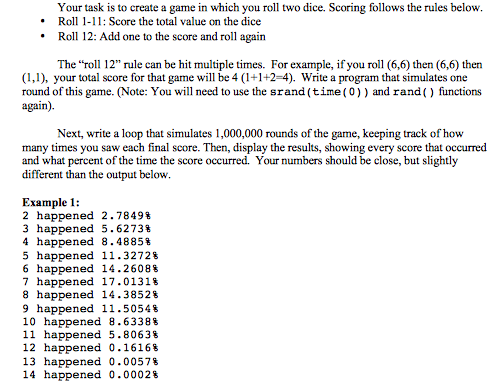 C++ coding I have the actual game coded and working properly, just