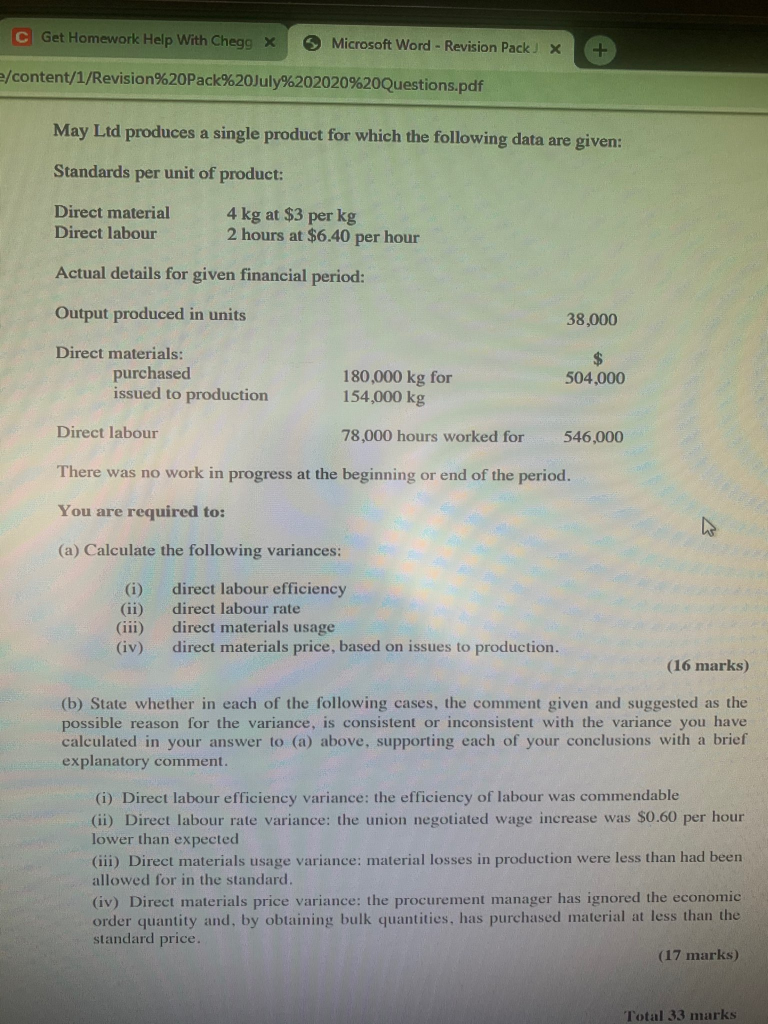  C Get Homework Help With Chegg X 5 Microsoft Word -