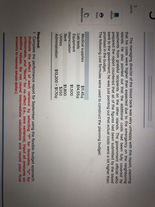 Report for a Nonprofit Organization [LO9-1,L The St. Lucia Blood Bank, a