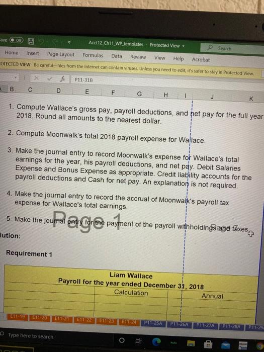 of Moonwalk Salons. During 2018, Wallace worked for the company all year