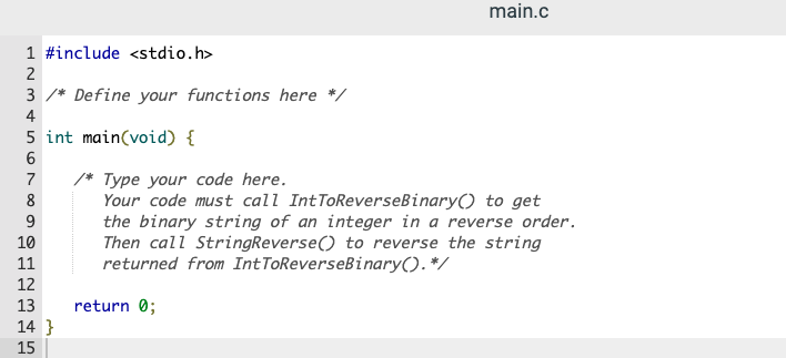 integer as input and outputs its binary representation. For an integer x,