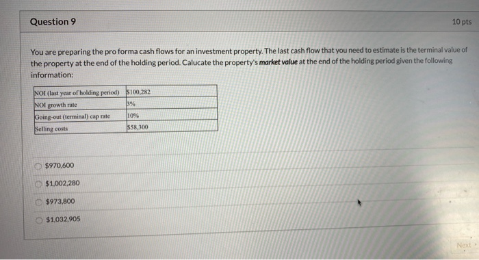 building. Use the following information to value the property using the EGIM