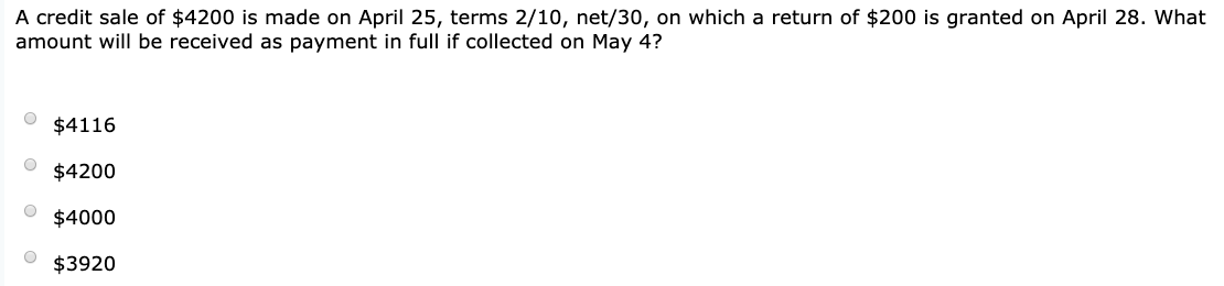 purchased merchandise inventory with an invoice price of $13000 and credit terms