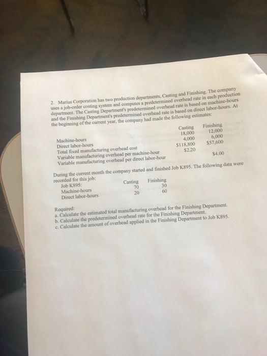 Please help with this managerial accounting question. Will be sure to
