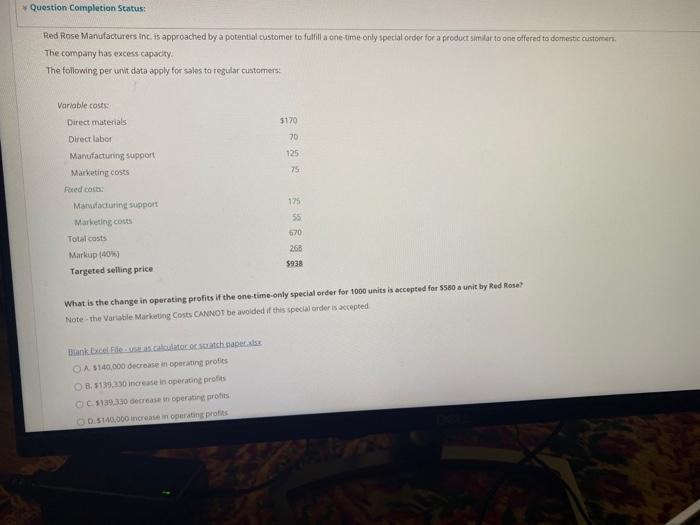 a make or buy decision, which of the following would NOT be