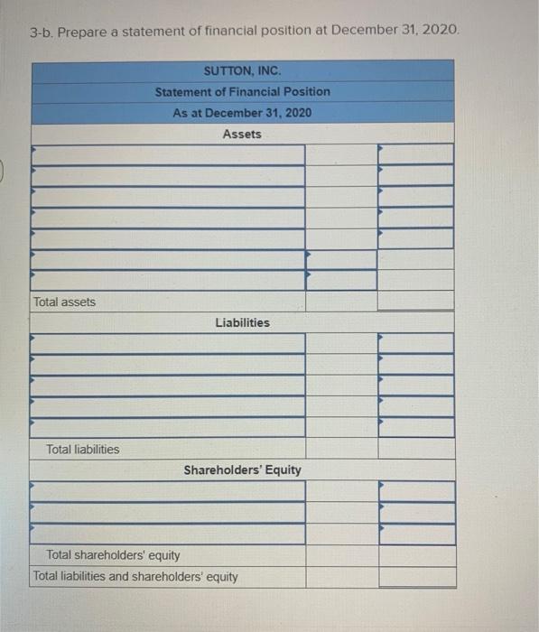 yet recorded at December 31, 2020, include the following a. Supplies inventory