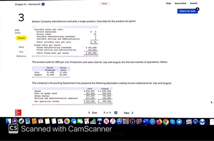 Territory Fixed expenses of $192,000 and $117.600 are traceable to the Northern