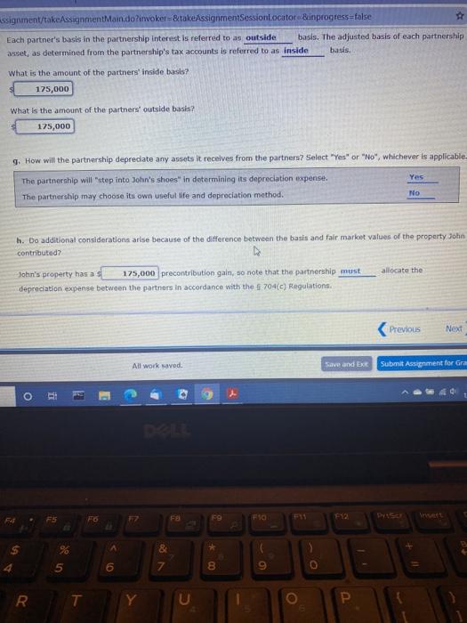 the equal D Partnership on January 1 of the current year. Liz