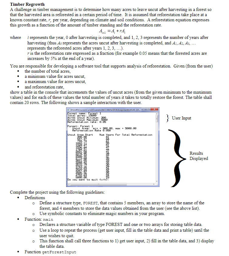  o This function uses a pointer to fill in the structure