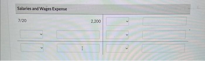 & & 5.940 \end{tabular} Salaries and Wages Payable Common Stock \begin{tabular}{l|lr} \hline