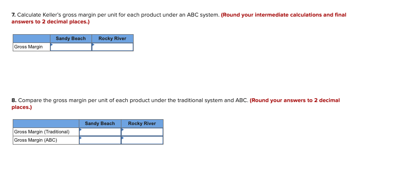 the Sandy Beach and the Rocky River. Basic production information follows: Sandy