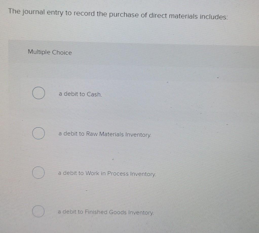5. answer the multiple choice question The journal entry to record